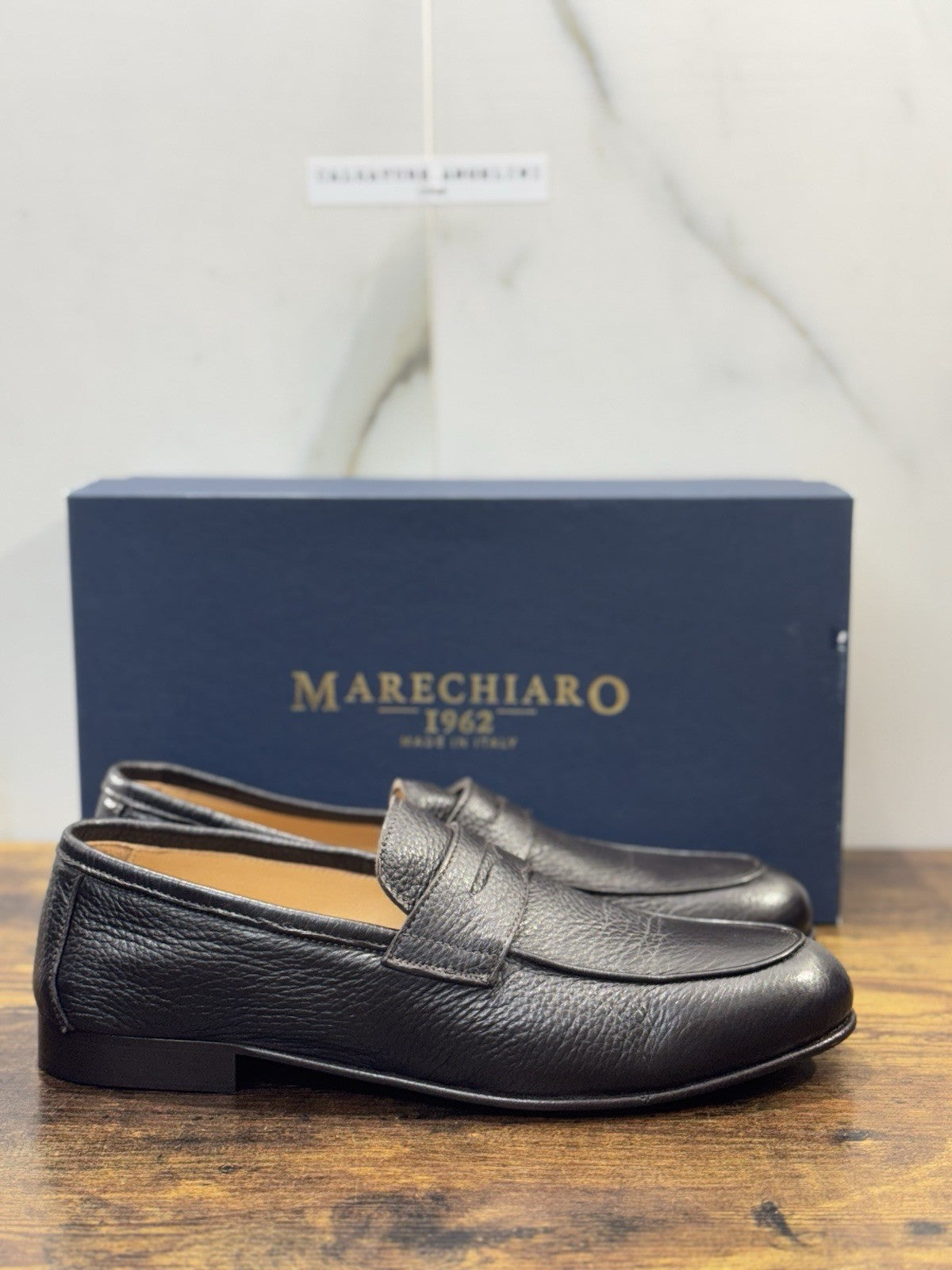 Marechiaro Mocassino Uomo Pelle Cervo Ultra Flexible Casual Uomo 44