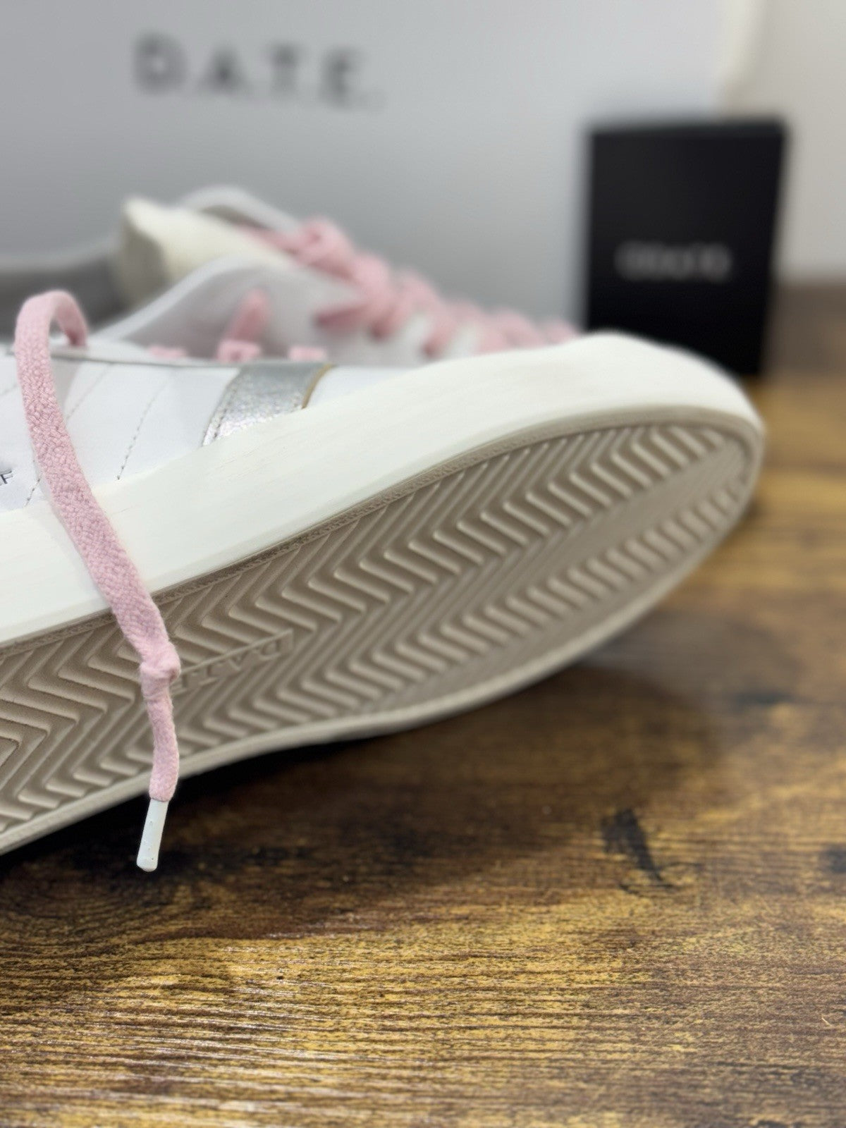D.A.T.E Hill Low  Sneaker Bianca Causal Scarpa Donna 41