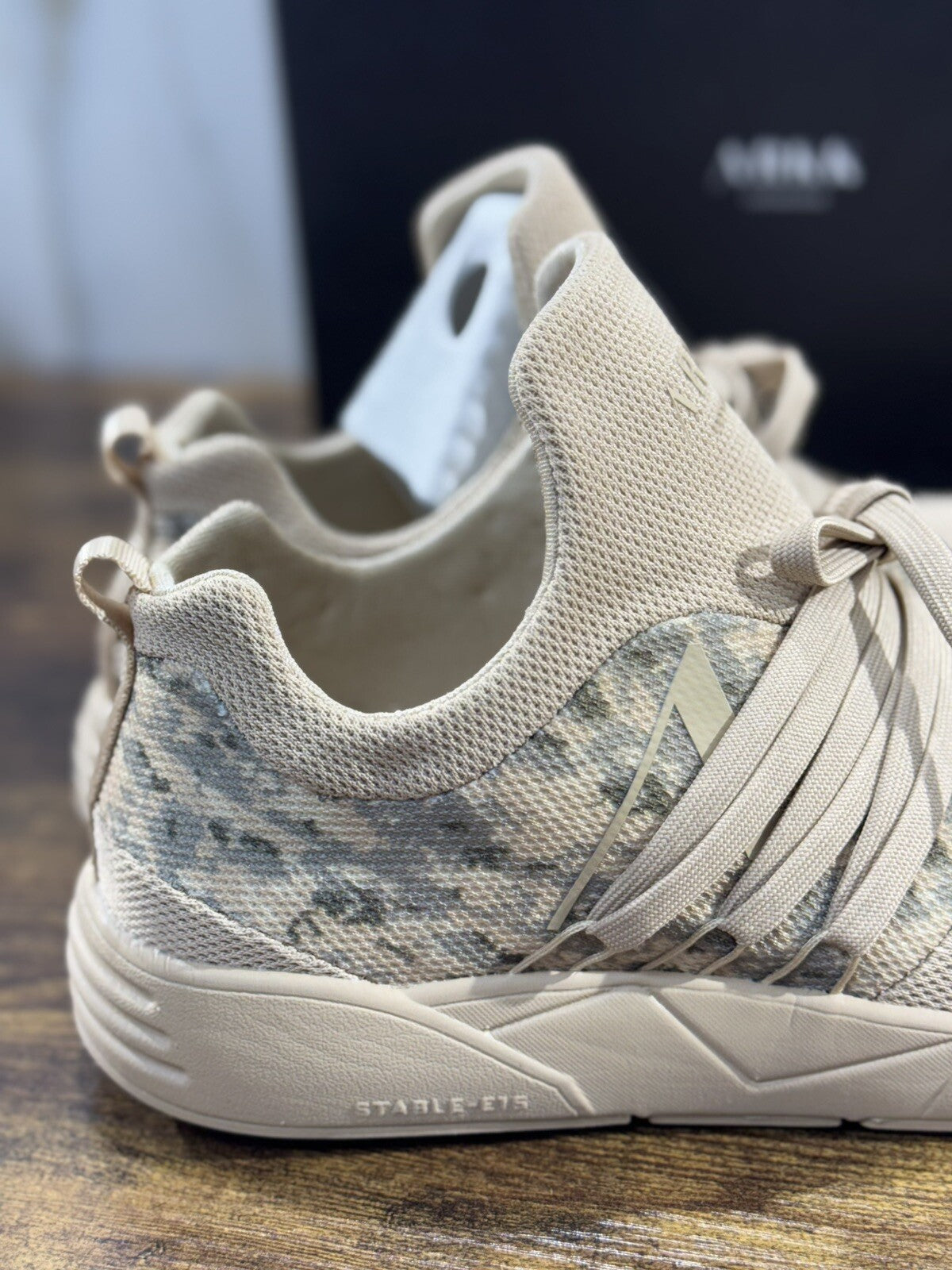 Arkk Copenhagen Sneaker Uomo Beige Camo Causal Men Shoes 42