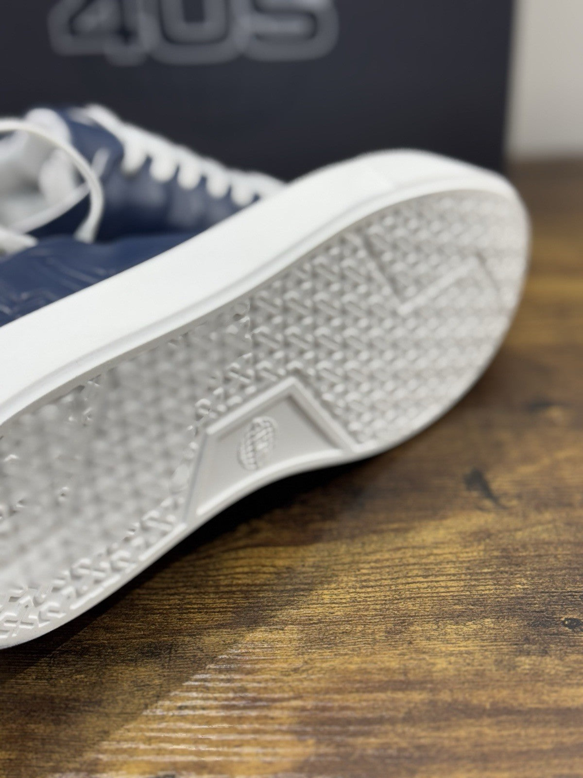 Paciotti 4US Sneaker Uomo Pelle Blu  Casual 44