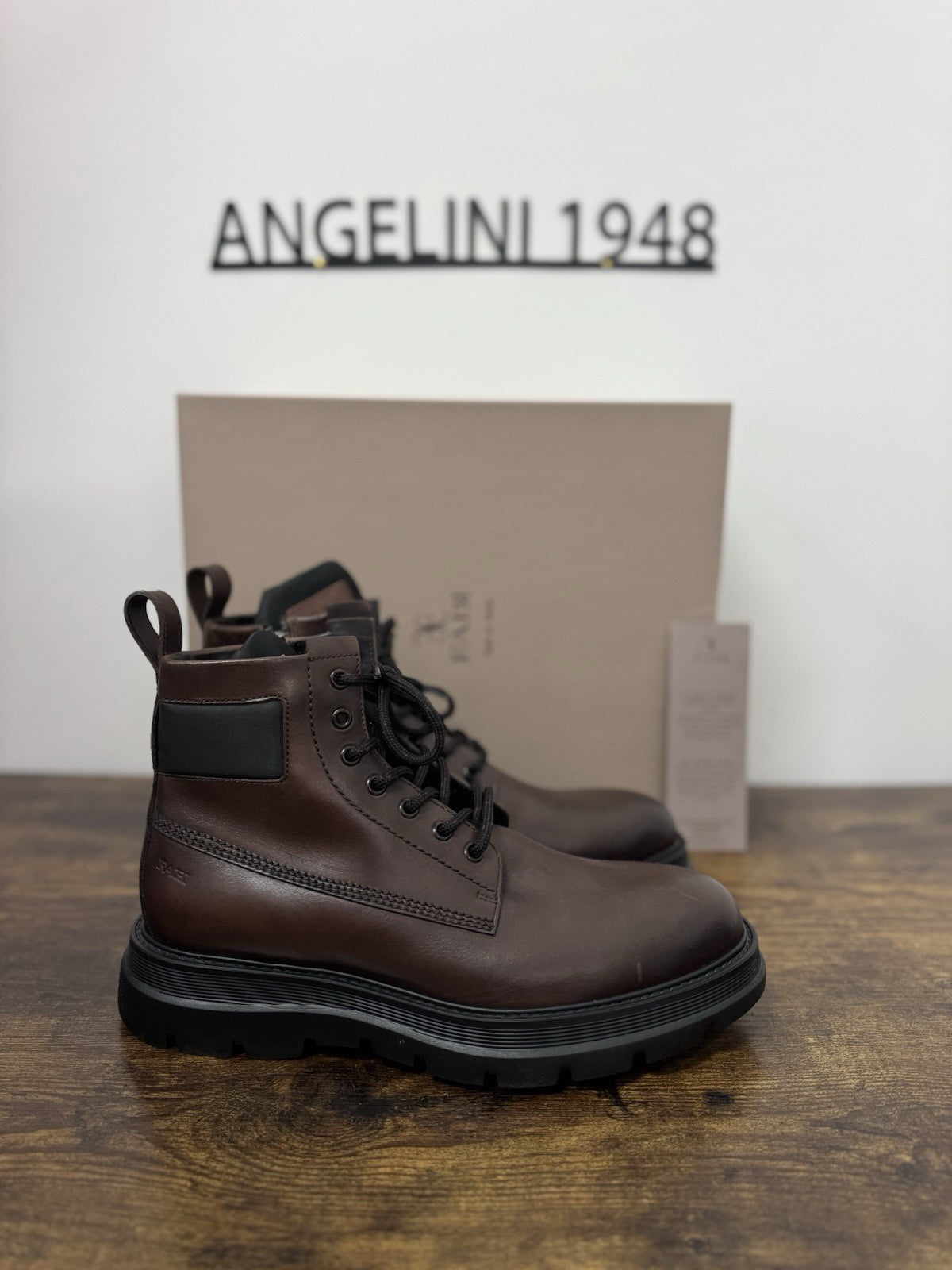 Fabi Anfibio   Pelle Marrone Extra Light Casual Fabi Uomo 42