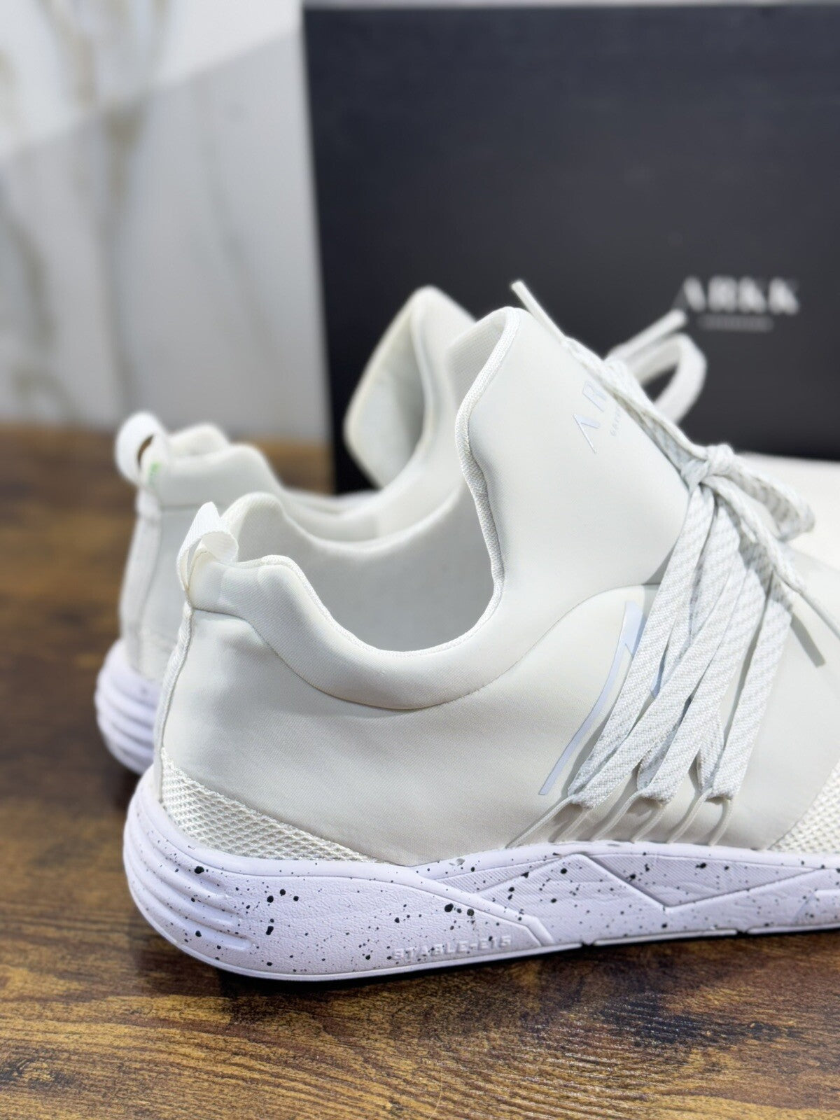 Arkk Copenhagen Sneaker Uomo Bianca  Causal Men Shoes 46