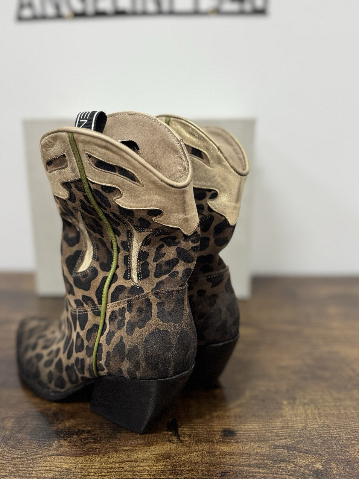 Elena Iachi Texano Ghepardo Casual Boot Donna 36