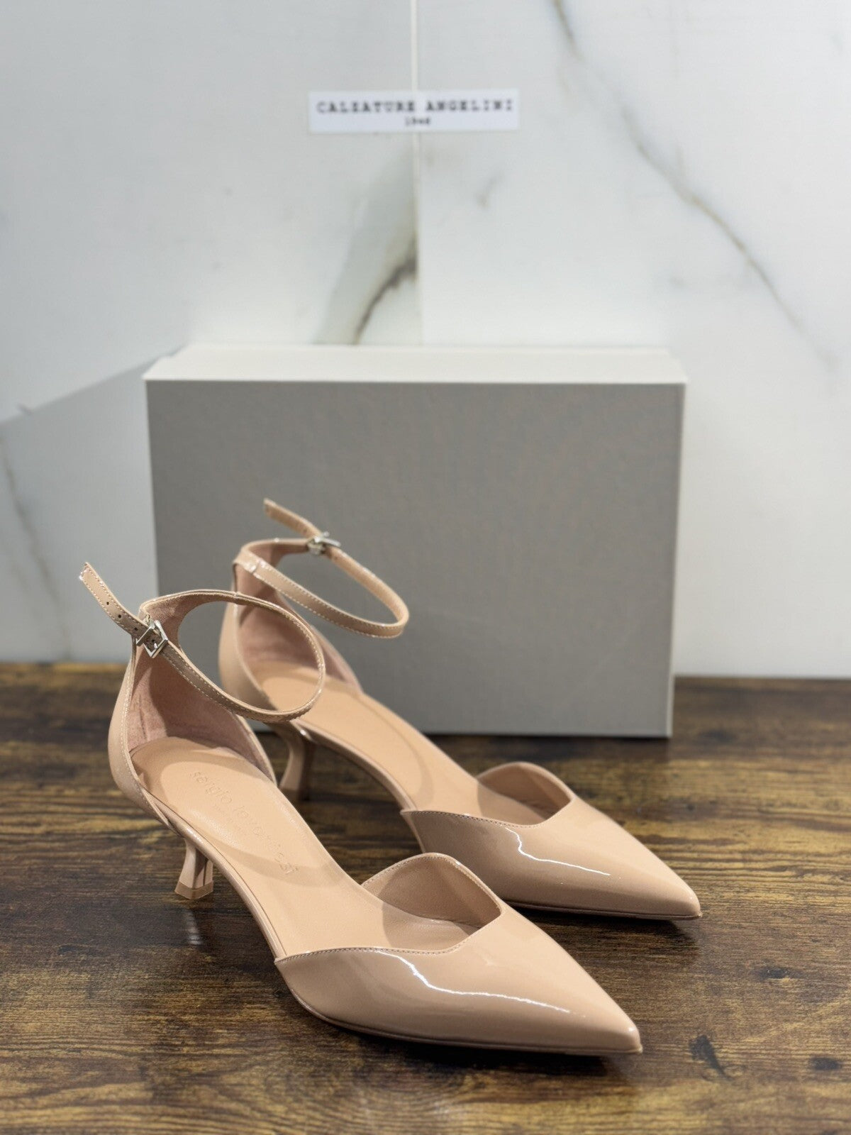 Sergio Levantesi Sandalo  Donna Cate Nude Luxury Woman Sandal 41