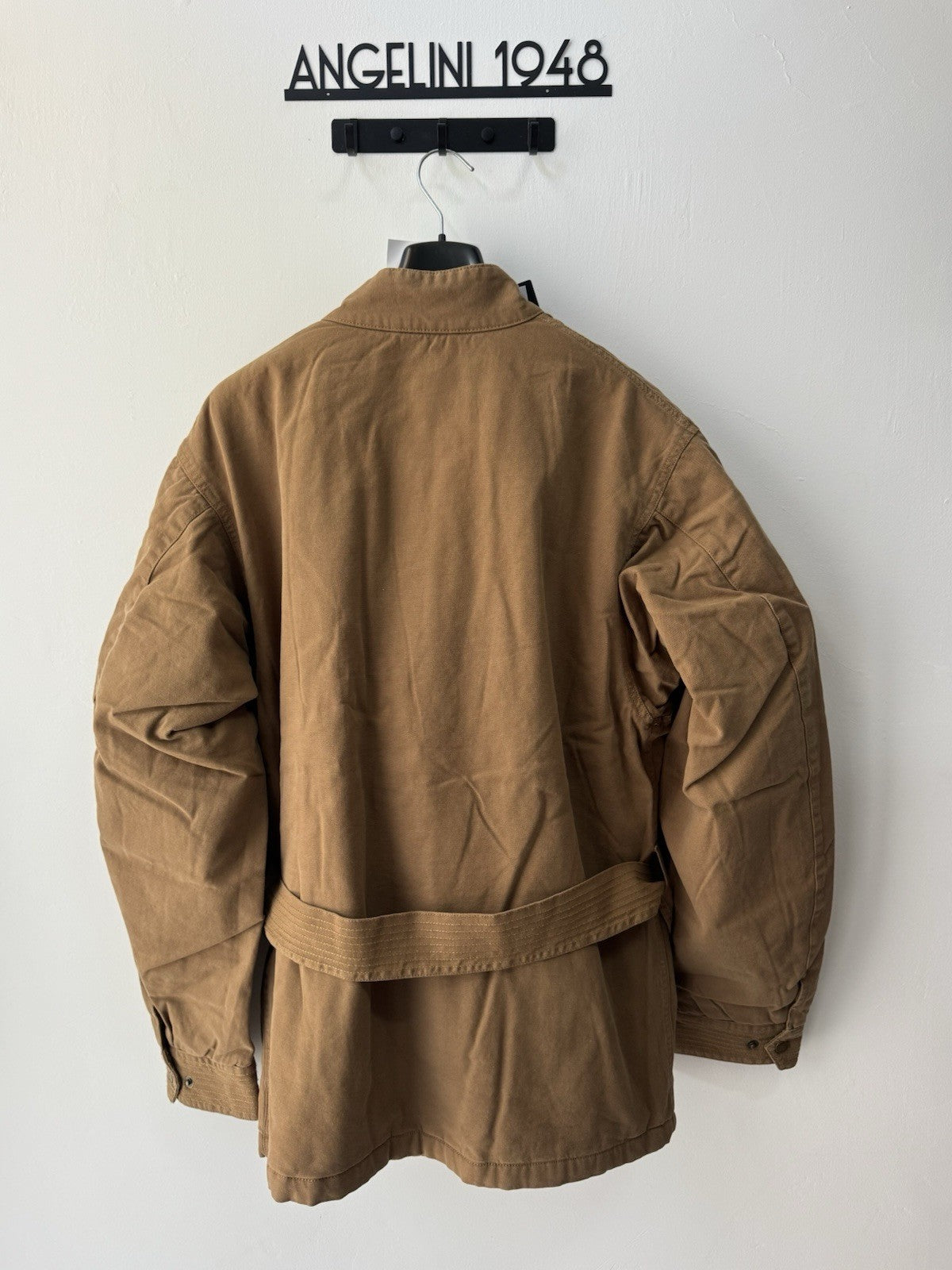BARBOUR INTERNATIONAL WASHED CASUAL A7 JACKET SANDSTONE Uomo S