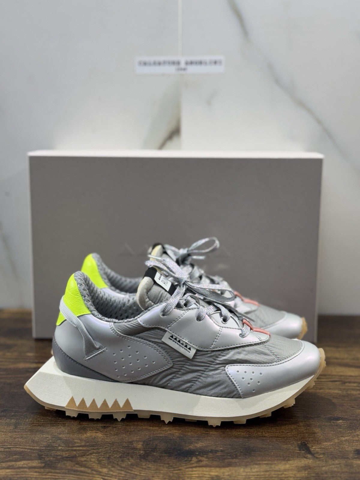 Run Of Sneaker Moon Land Grey Casual Scarpa Donna Run of 36