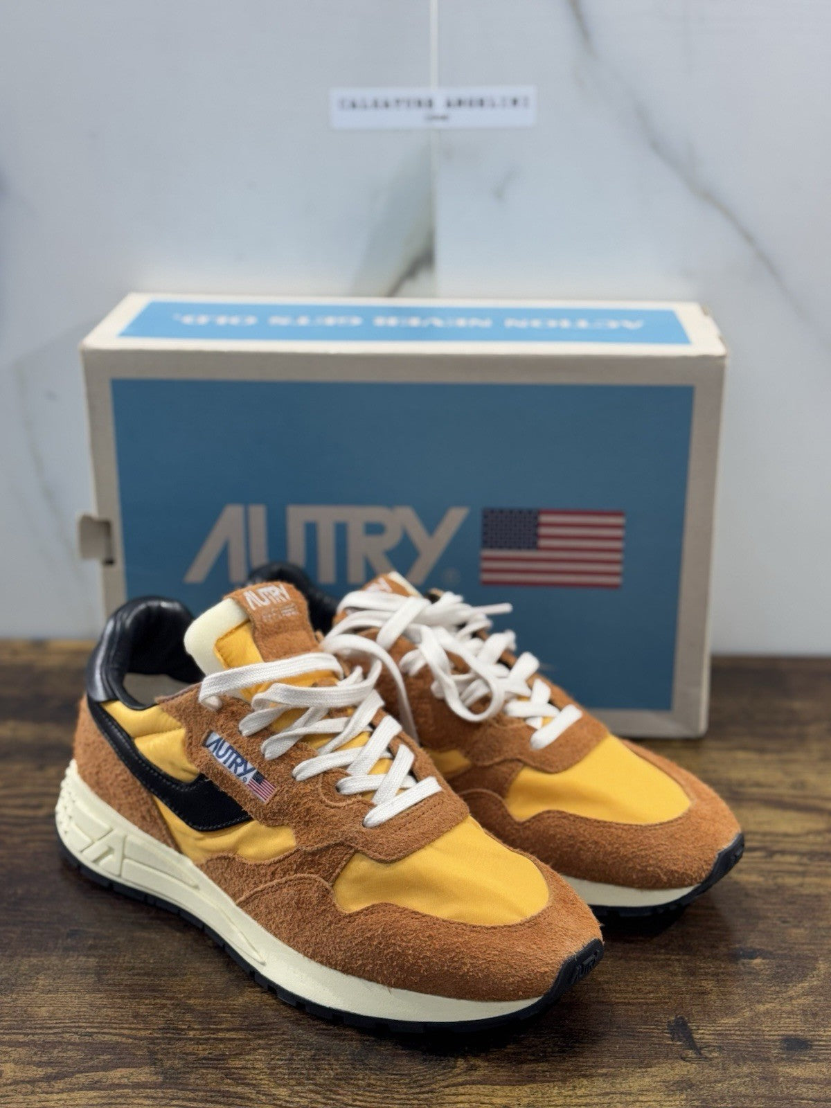 Autry Reelwind  Low Men Sneaker Sunset Black   Casual Autry Uomo 43