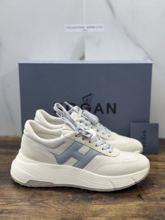 Hogan H669 Sneaker Pelle Casual Beige  Hogan Scarpe Donna 38.5