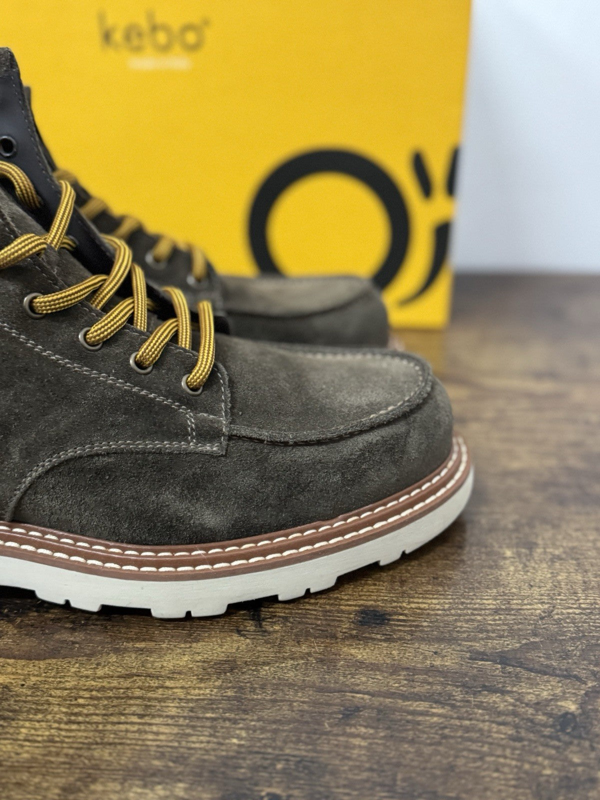 Kebo Stivaletto Suede Foca Modello Dakar Boot Uomo 44