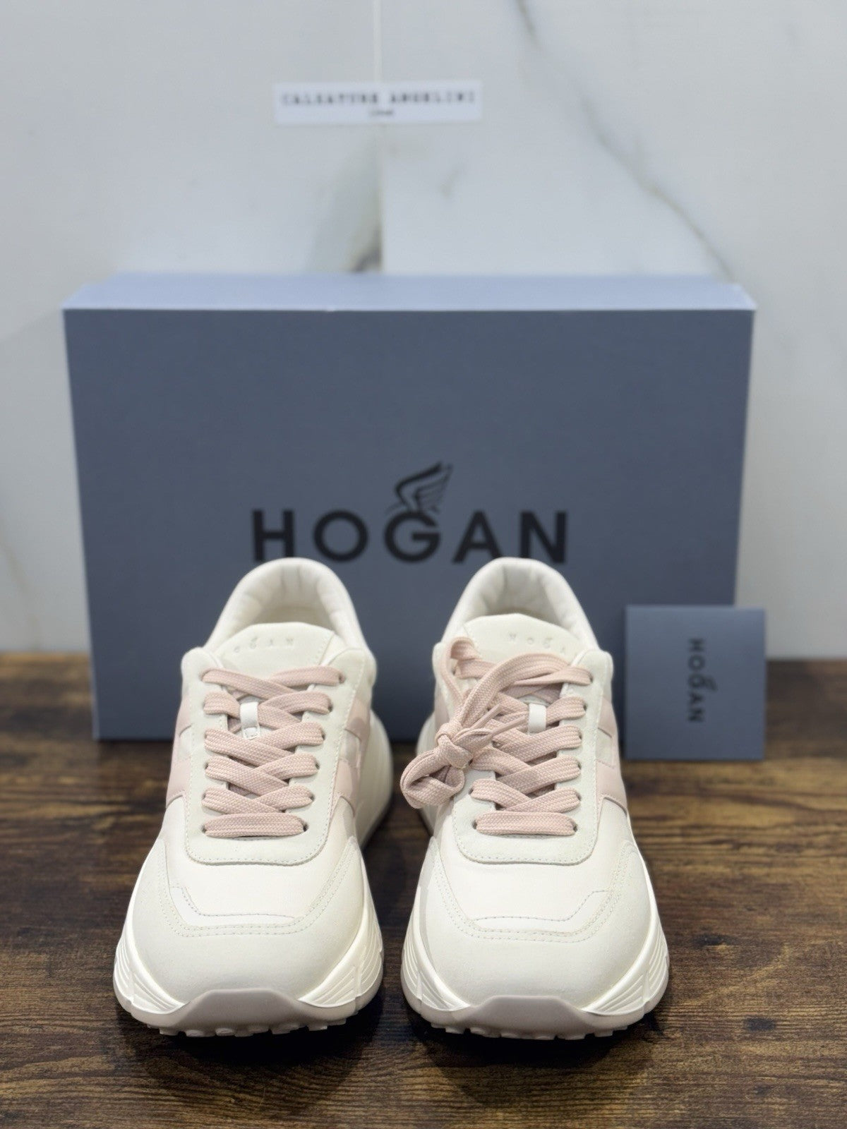 Hogan H669 Sneaker Pelle Casual Hogan Scarpe Donna 40