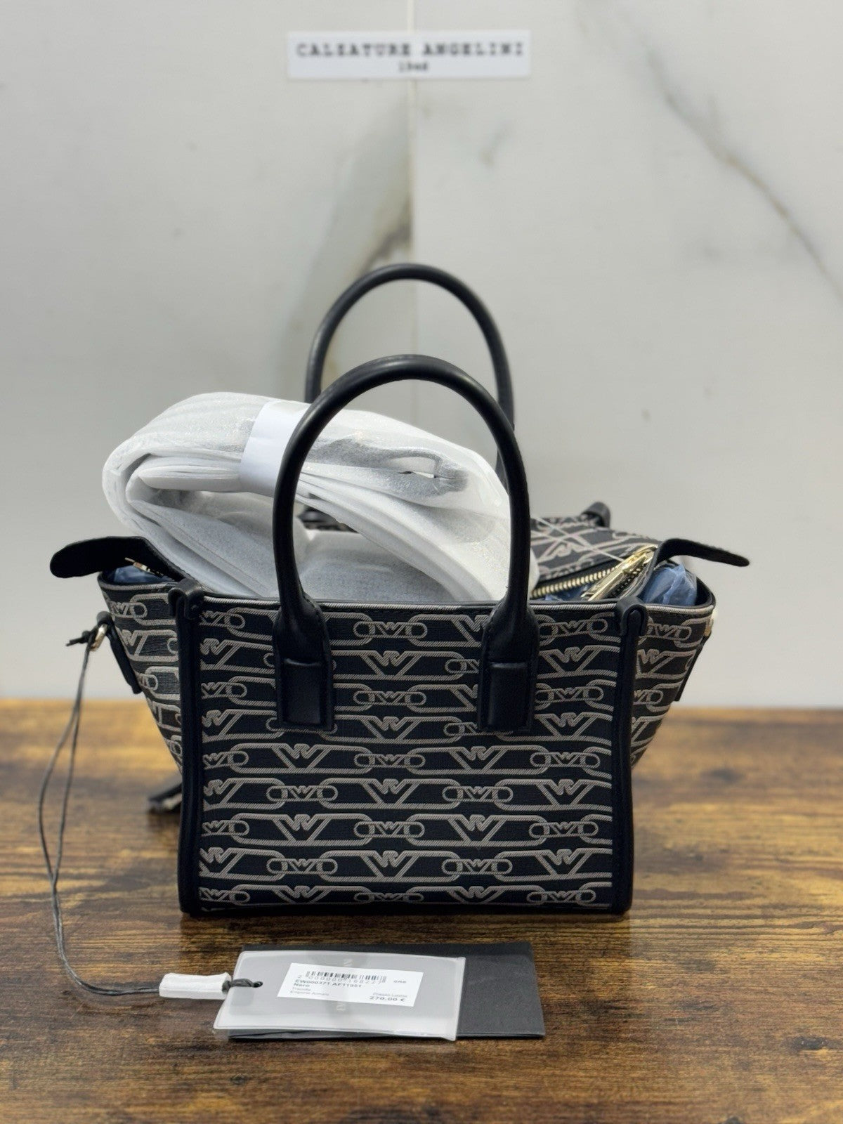 Emporio Armani Mini Monogram Borsa Shopper     Casual Armani Borsa Donna