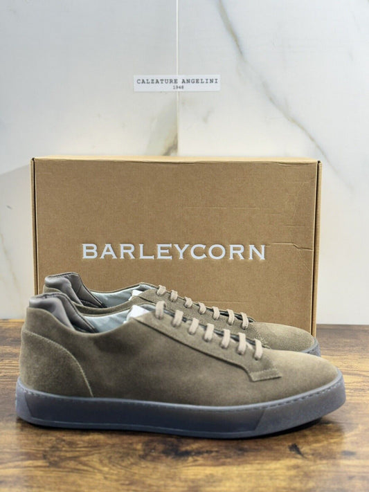 Barleycorn Sneaker Uomo Lord In Suede Verdone  Casual Men Shoes 45