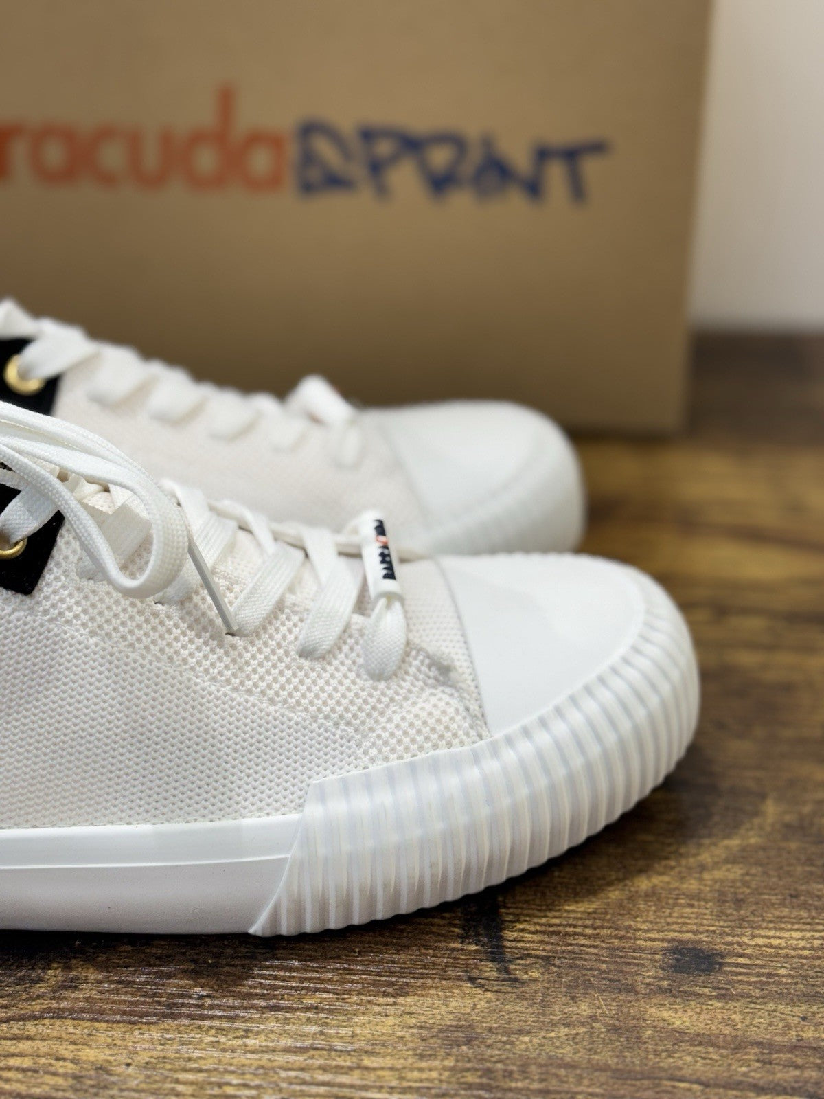 Barracuda Sneaker Sprint In Tela Bianco   Casual Uomo 43