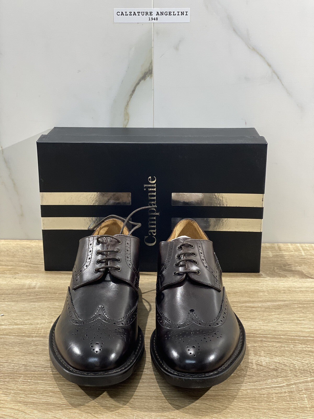 Brian Cress By Campanile Derby Duilio X54 Shoes Luxury Handmade 44