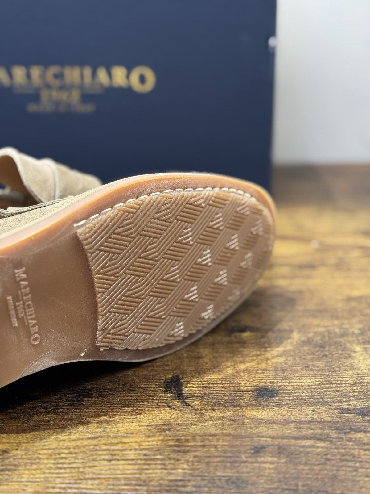 Marechiaro 1962 Mocassino Uomo Summer Icon Suede Beige 40