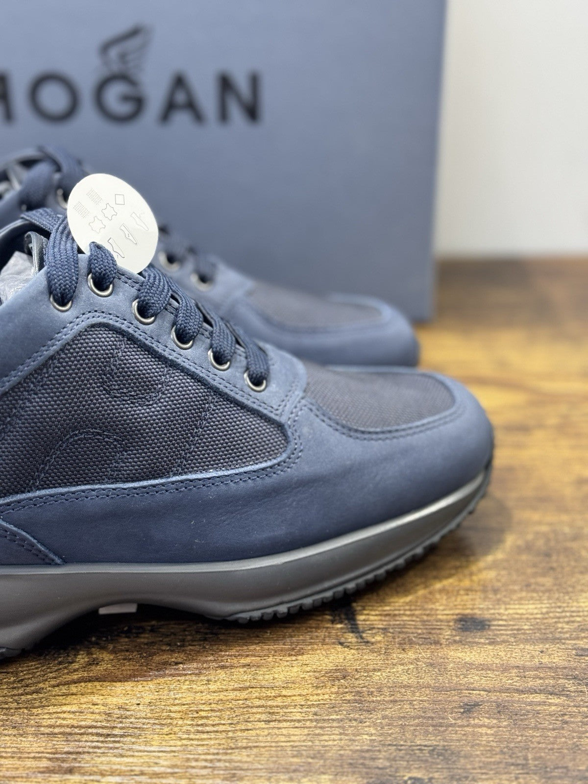 Hogan Interactive Pelle  Blu  Casual Uomo Hogan 39.5