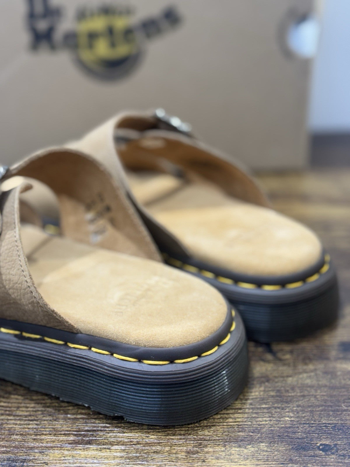 Dr Martens Sandalo  Josef    Pelle Tan Casual Dr Martens Uomo 42
