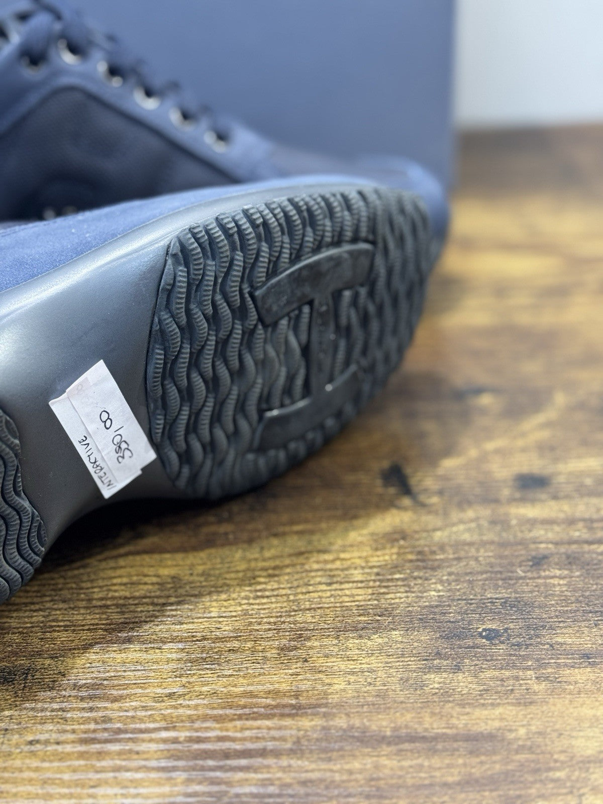 Hogan Interactive Pelle  Blu  Casual Uomo Hogan 40.5