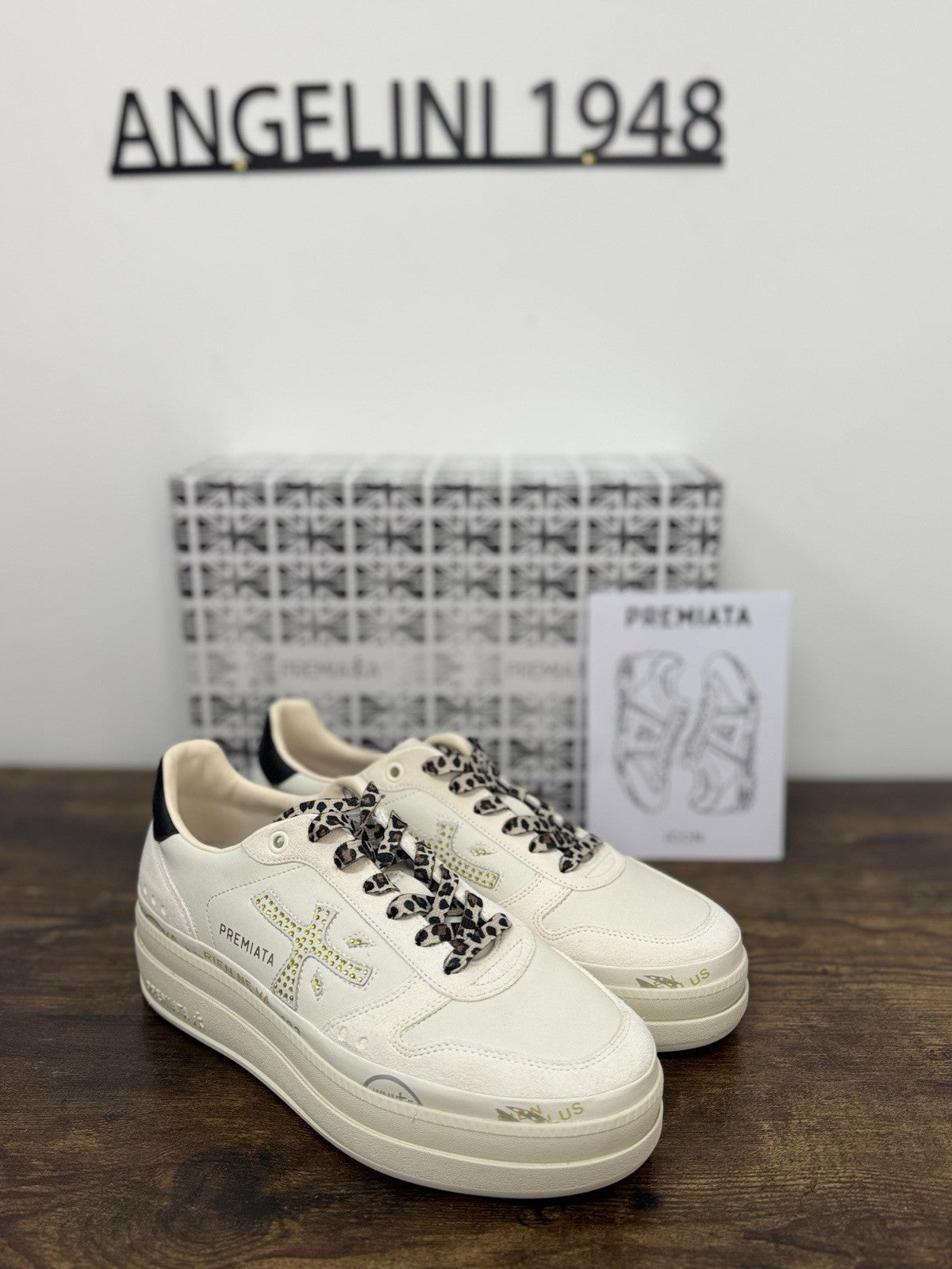 Premiata Micol  Sneaker Pelle Bianca    Casual Premiata Donna 40