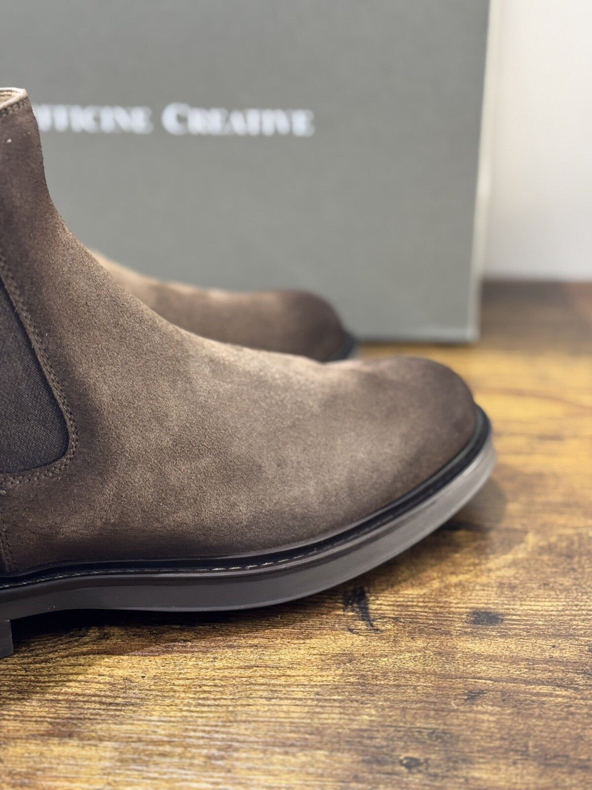 Officine Creative Chelsea Boot Uomo Uniform Pelle Suede   Luxury Men Boot 41
