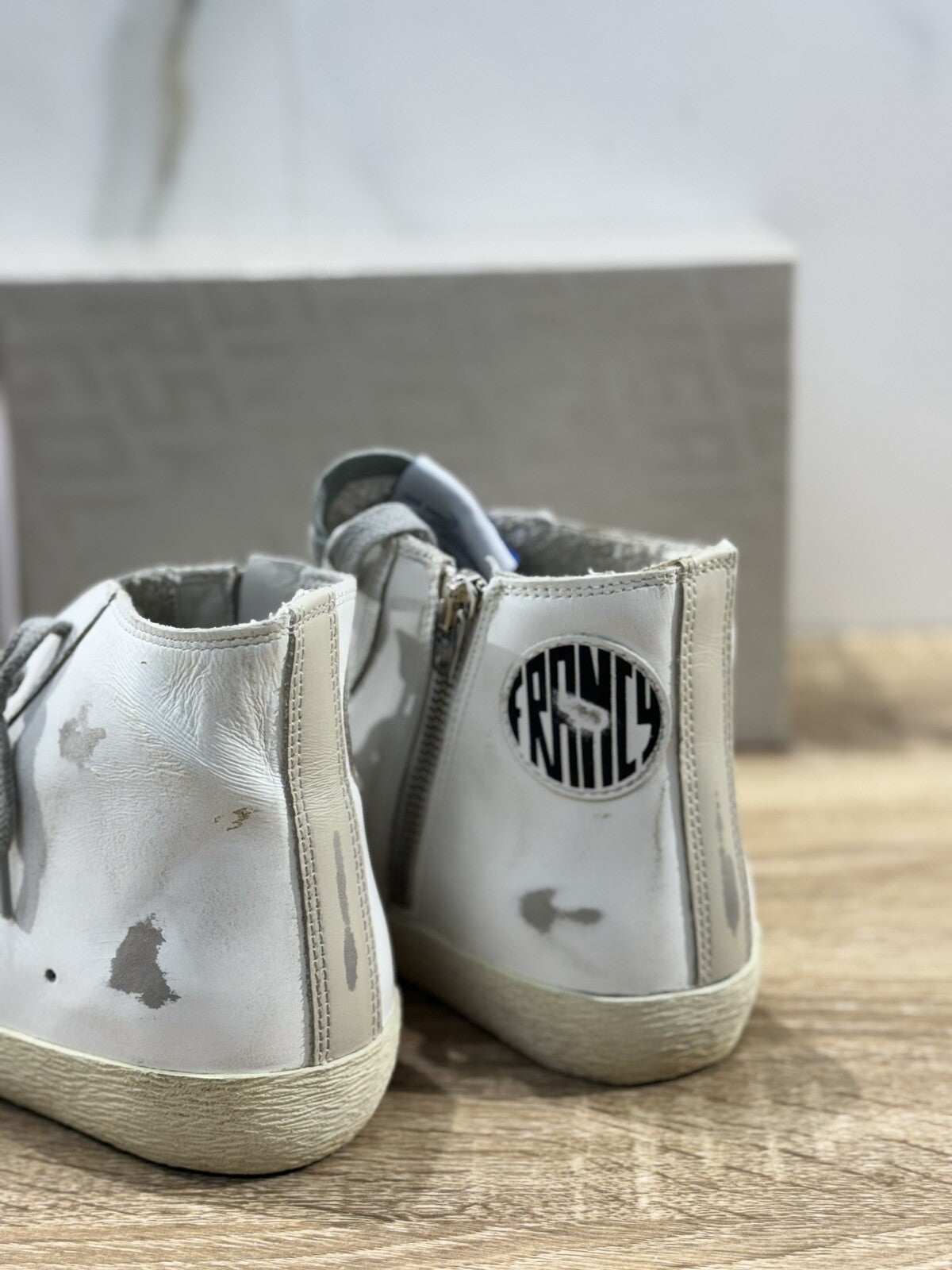 Golden Goose Sneaker Donna Francy Pelle Bianca     Luxury Woman Golden Goose 41