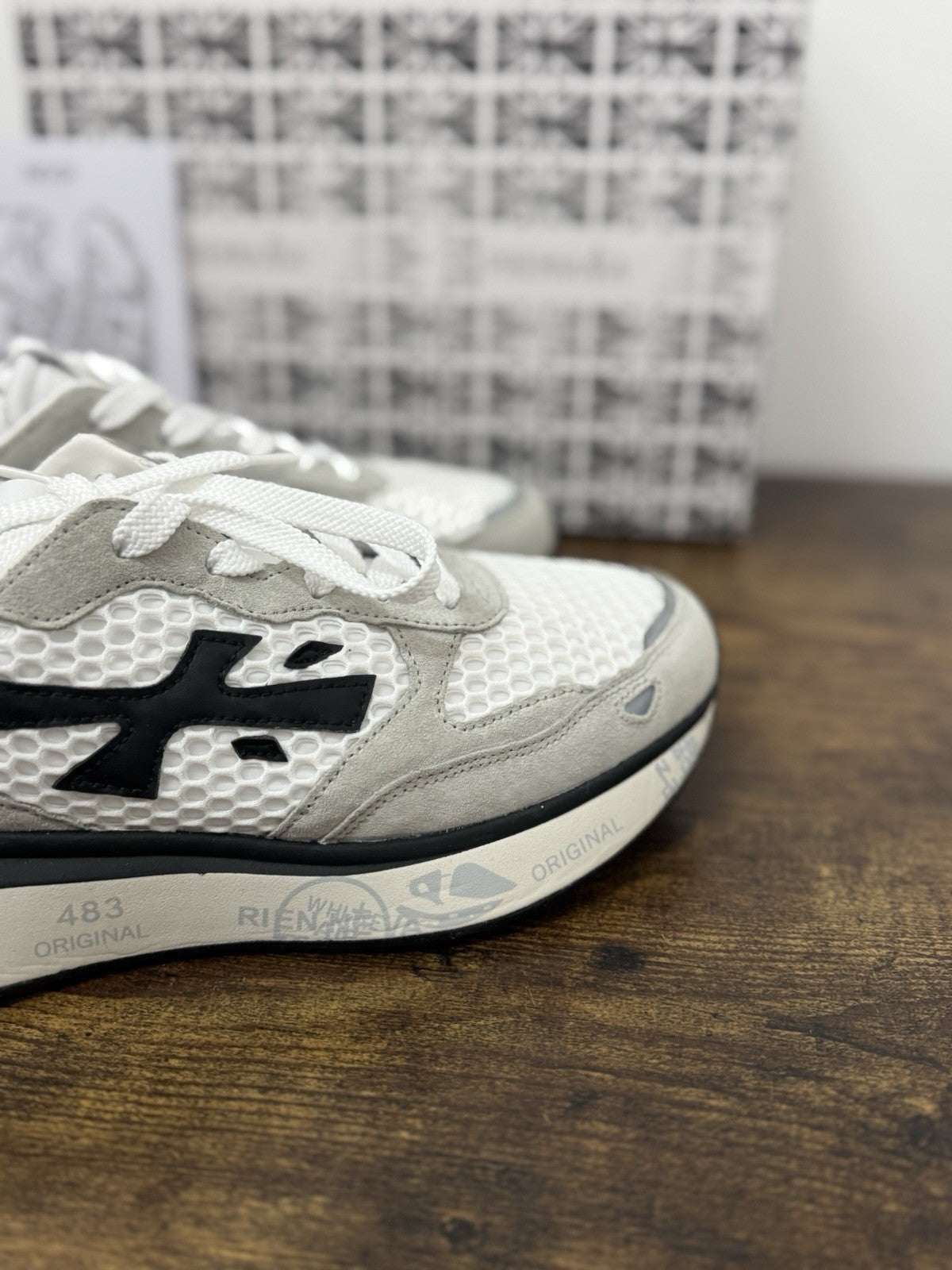 Premiata Lauryn Sneaker Bianca Grey  Casual Premiata Donna 39