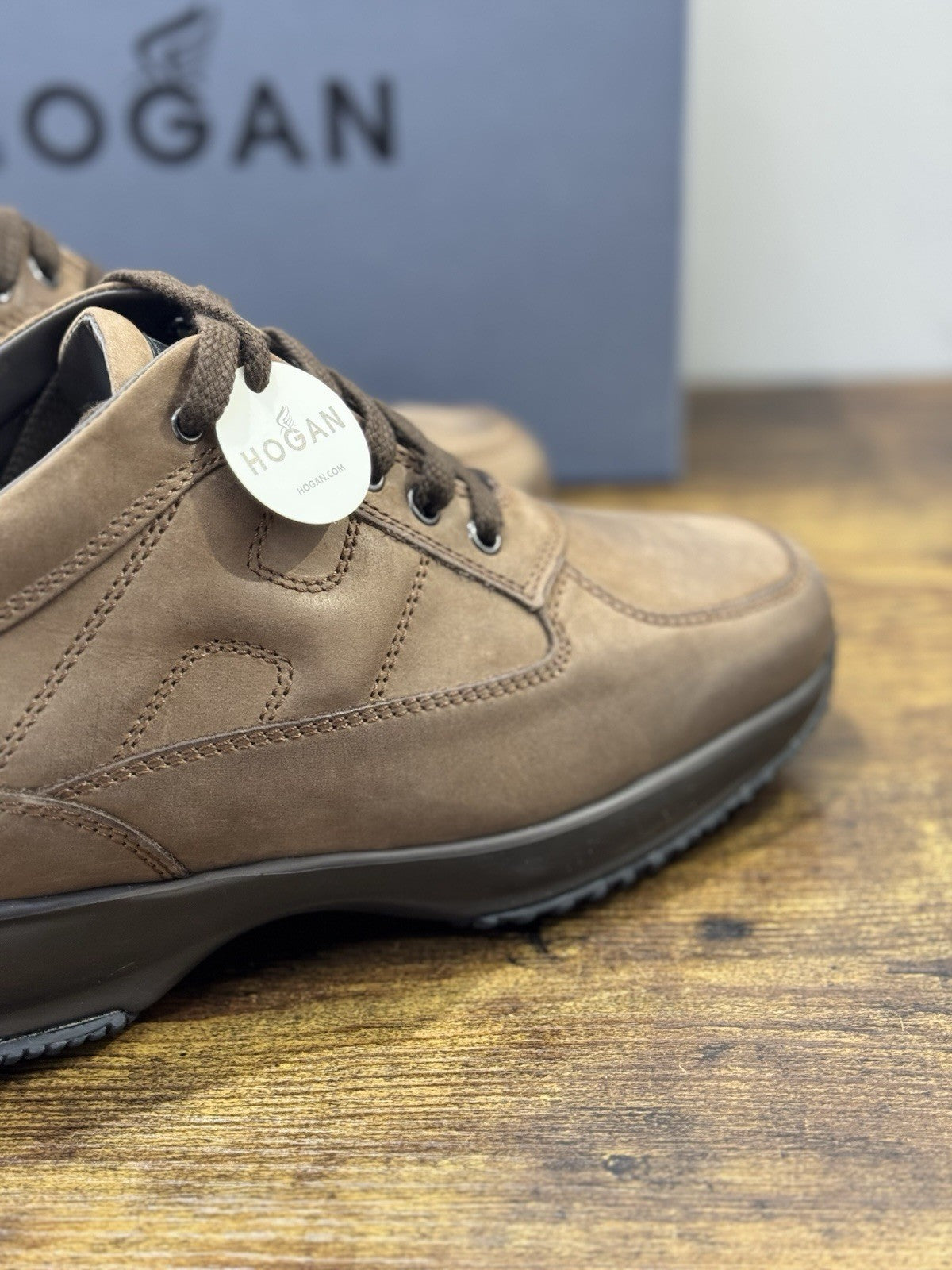 Hogan Interactive Pelle Cacao  Casual Uomo Hogan 44