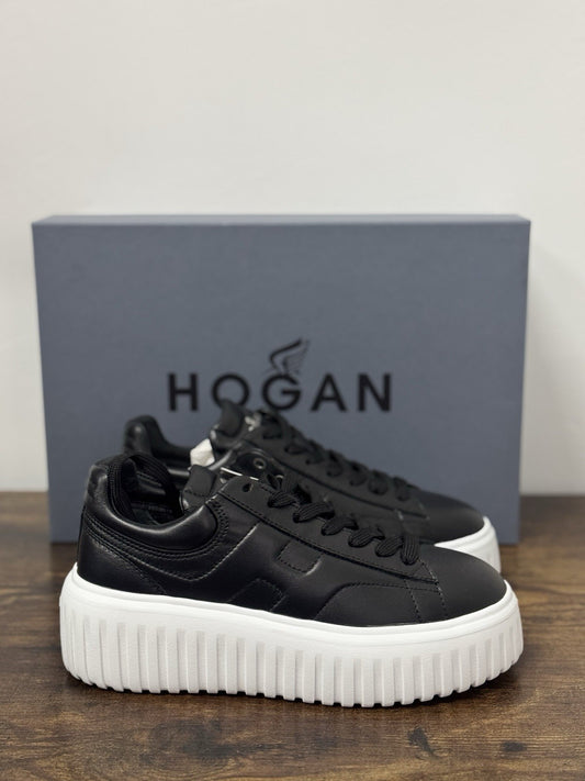 Hogan H Stipes  Sneaker Pelle Nero   Casual Hogan Donna 35.5