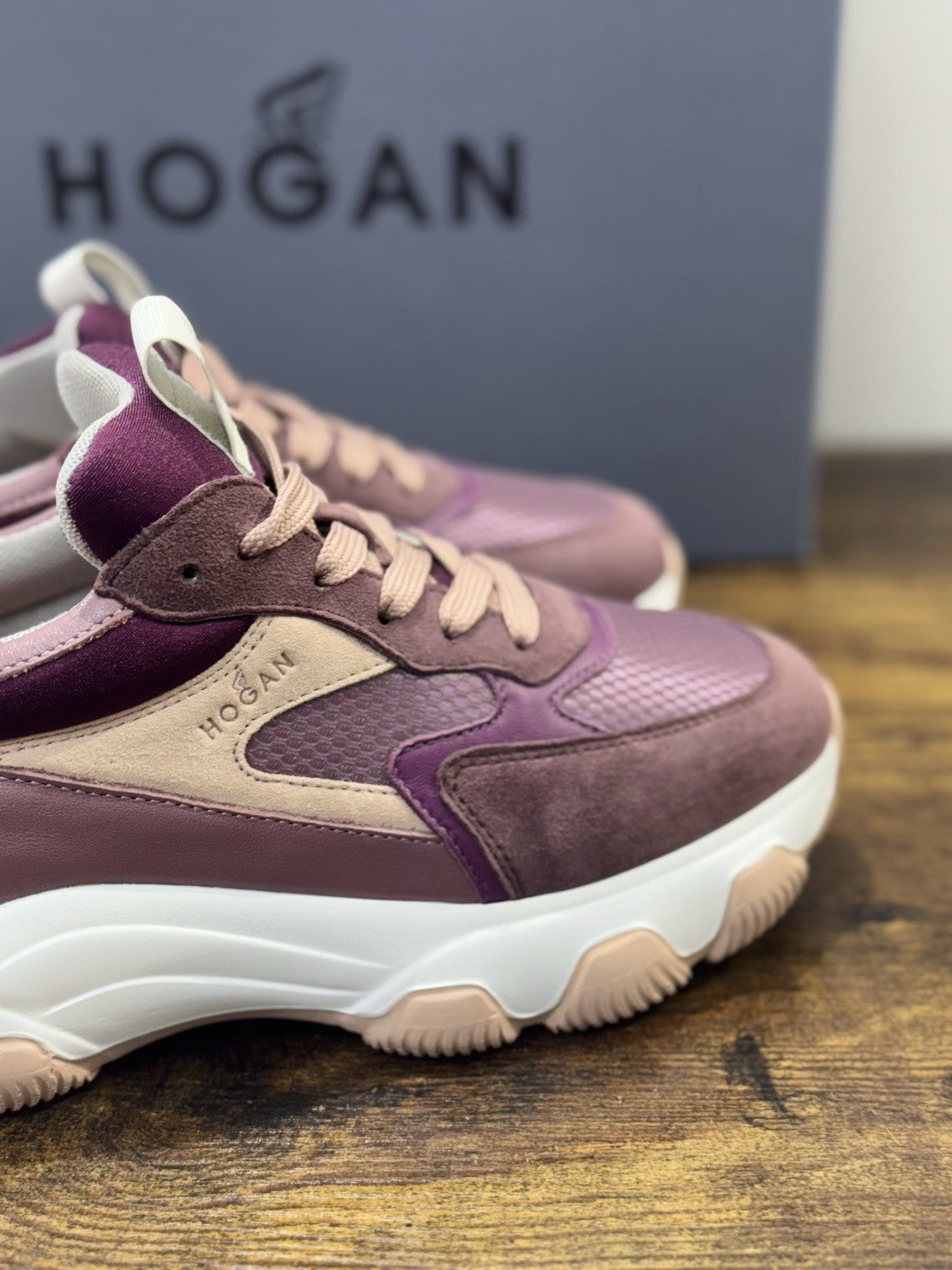 Hogan Hyper Active  Donna Sneaker Fuxia    Memory Foam Luxury Hogan Woman  37