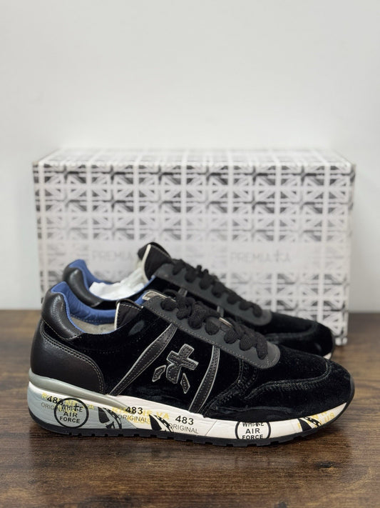 Premiata Sneaker Diane Velluto Nero  Casual Premiata Scarpa Donna 39