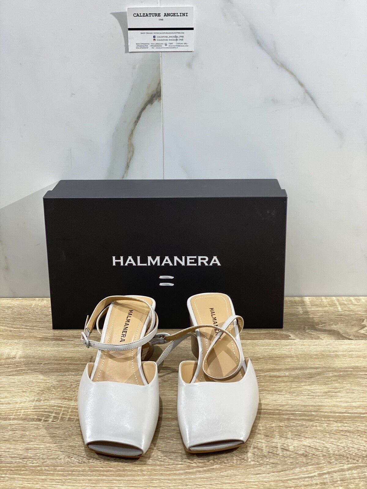 Halmanera Sandalo   donna Irma 32  pelle Roccia    luxury shoes 39