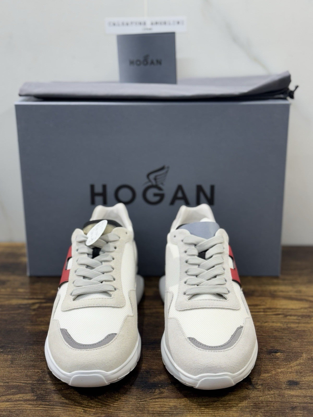 Hogan Interactive 3 Pelle Suede Ghiaccio Casual Hogan Uomo 42