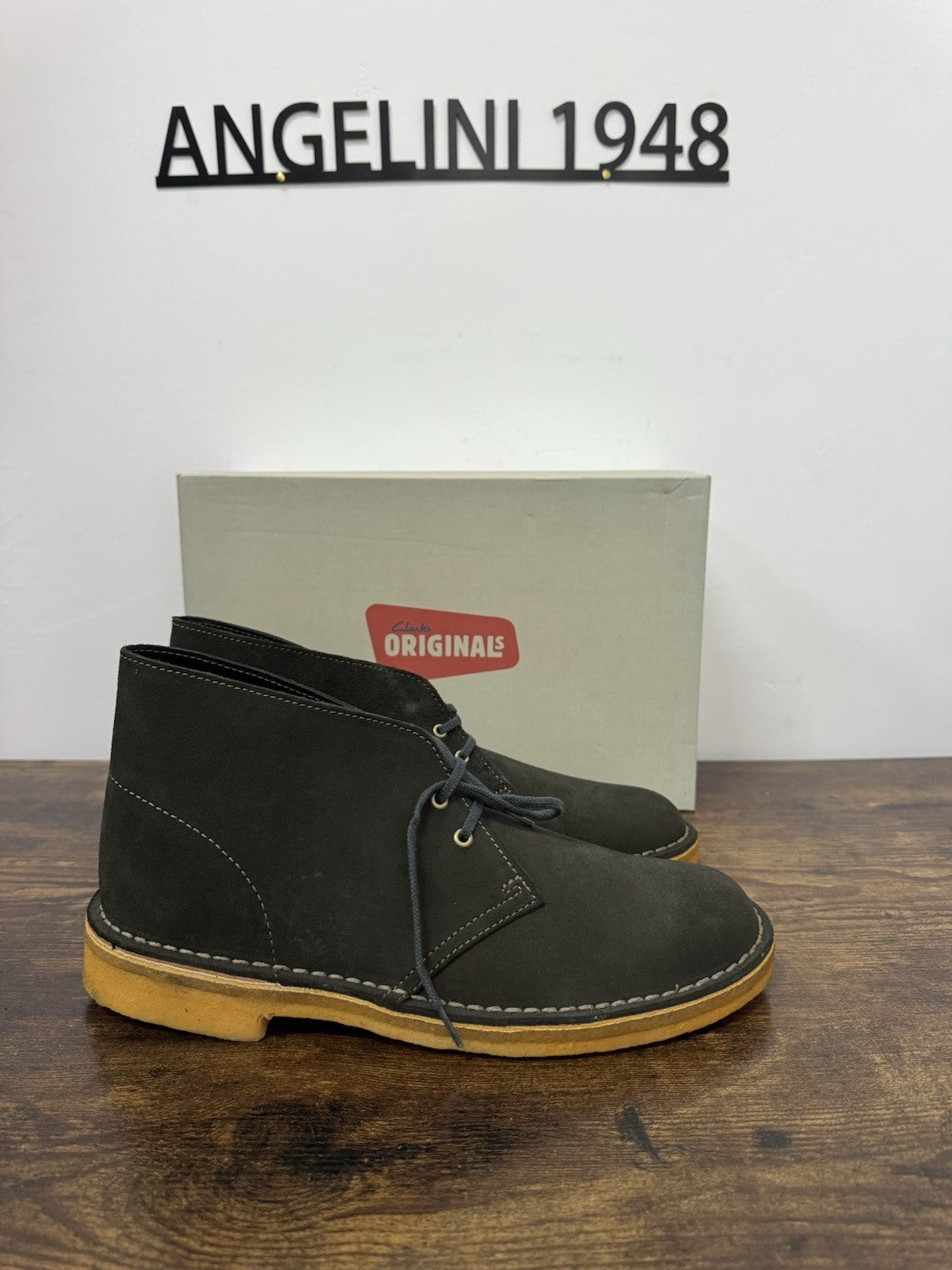clarks desert boot Suede Loden Causal Uomo 40