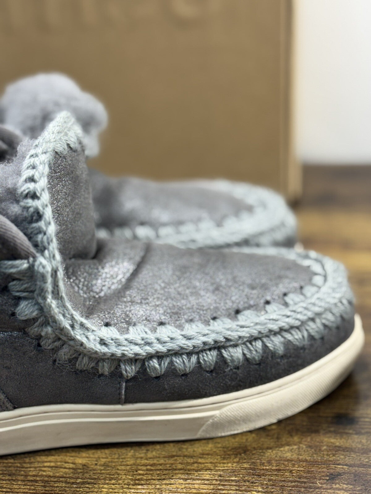 Mou Eskimo Snekaer   Mou Casual Mou Boot Grey  Suede 36