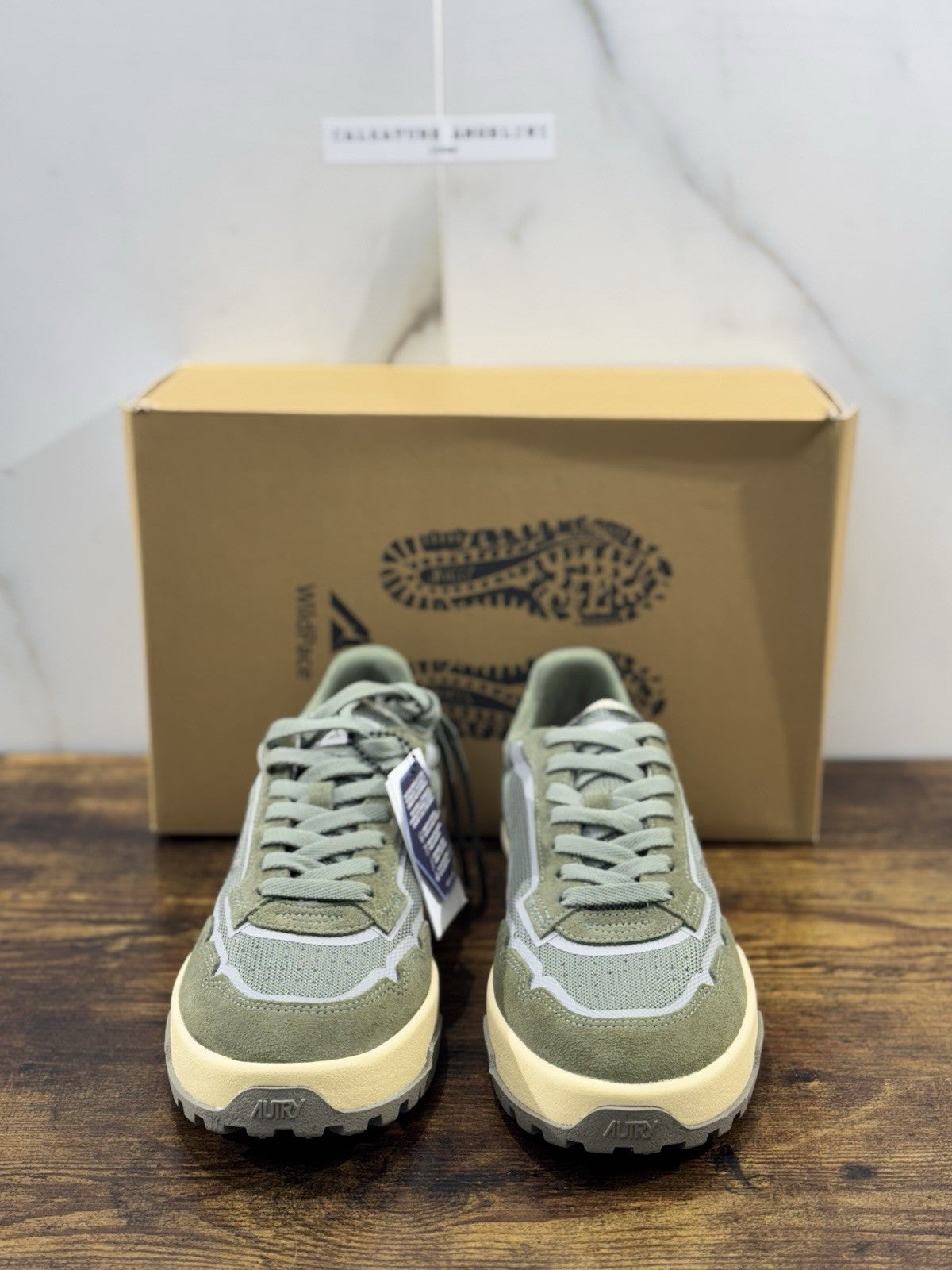 Autry Wildpace Low Men Sneaker Verdone Casual Autry Uomo 42