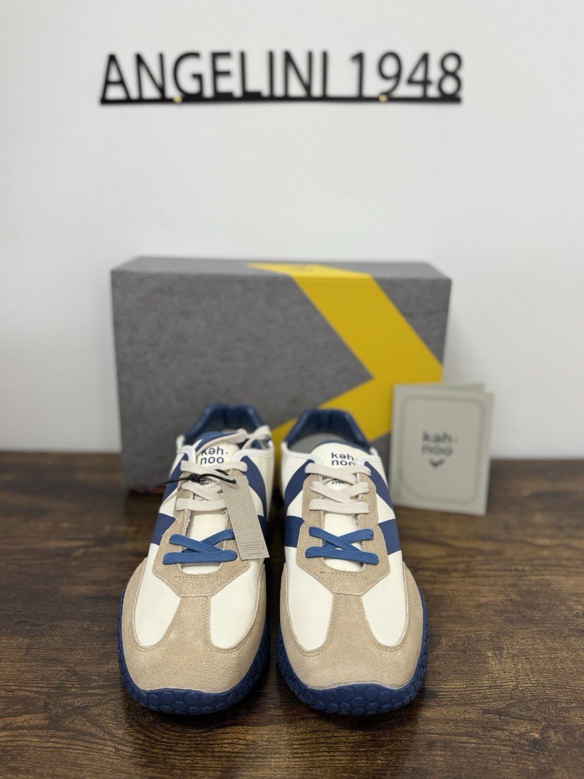 Kee Hoo Sneaker Grey Blu  White Casual Scarpa Uomo 44