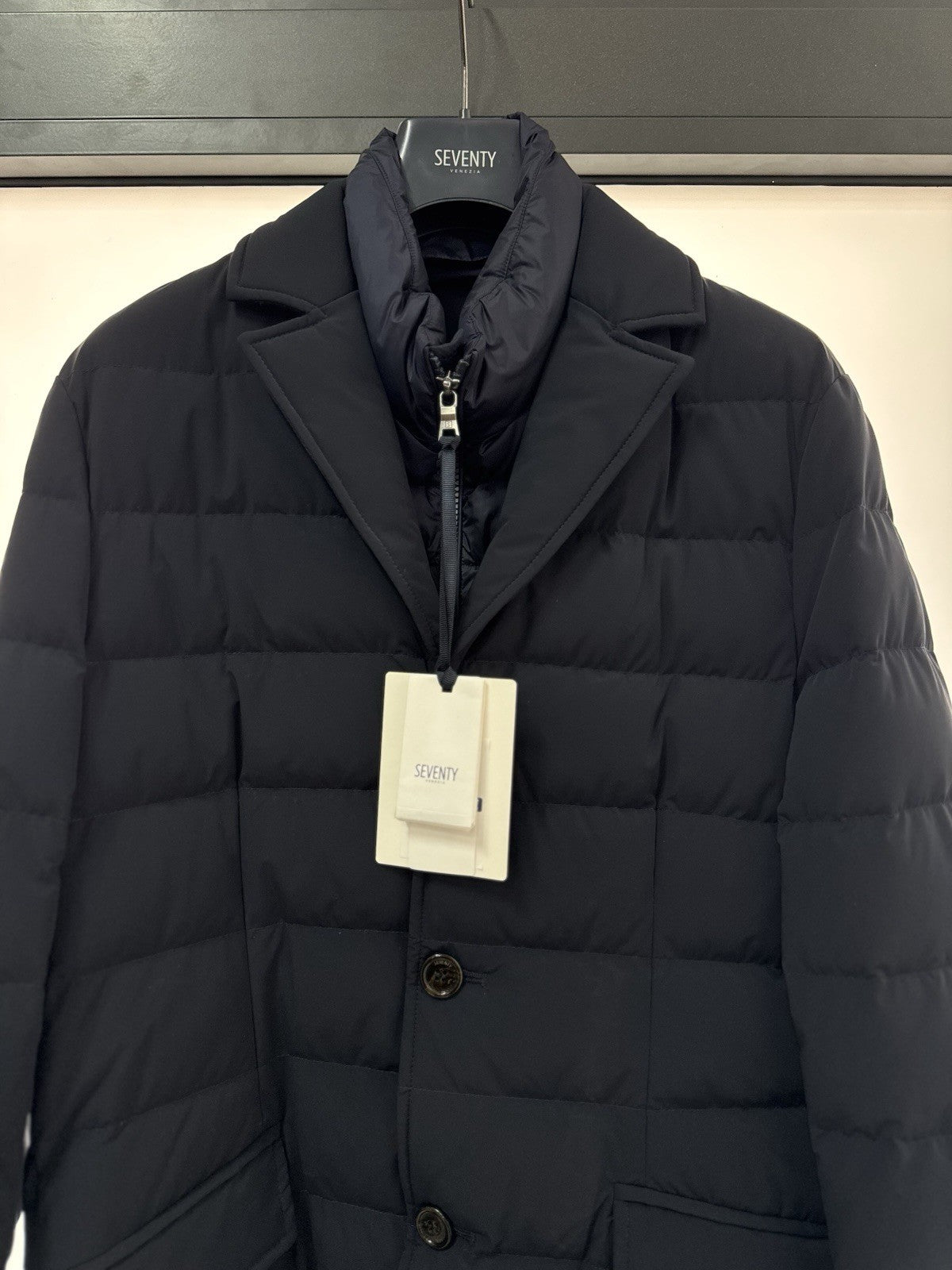 Seventy Venezia Piumino Uomo 3 Bottoni Blu Casual Uomo 46