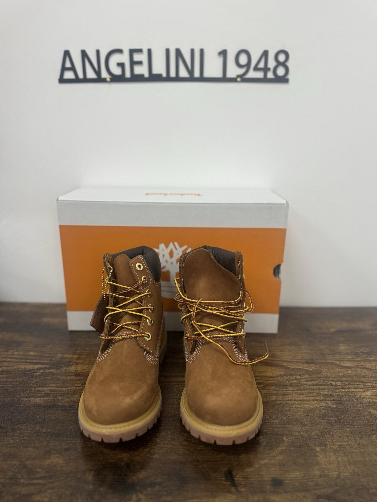 Timberland Icon Boot 6 In Lace Waterproof Pelle Brown Donna 38