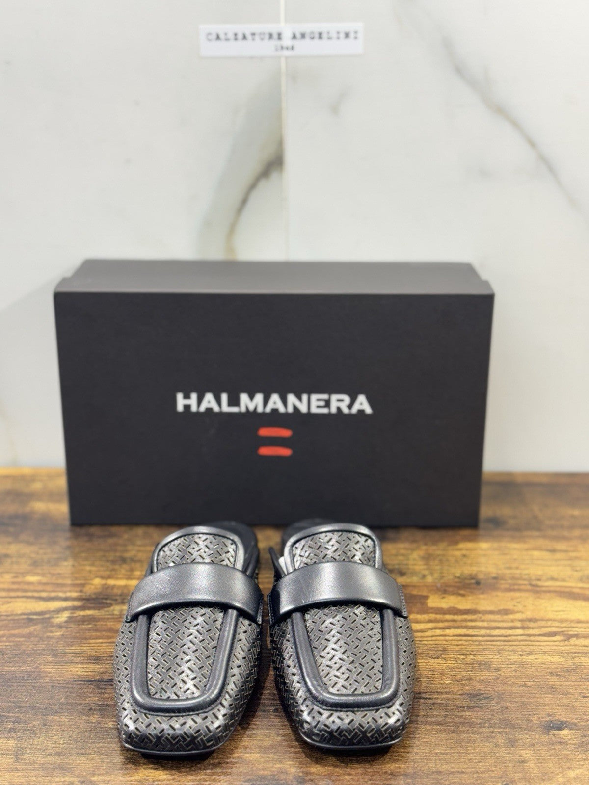 HALMANERA Sabot     Pelle Nero  Mules  Luxury Made In Italy Donna 41