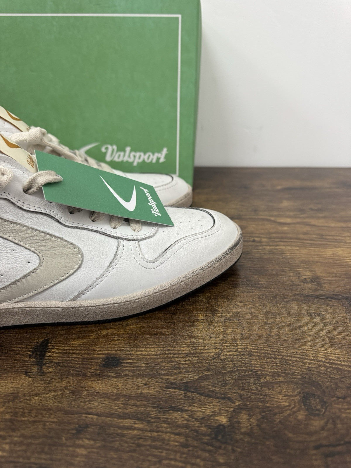 Valsport Davis  Sneaker Pelle Bianco Dust  Casual Uomo 42