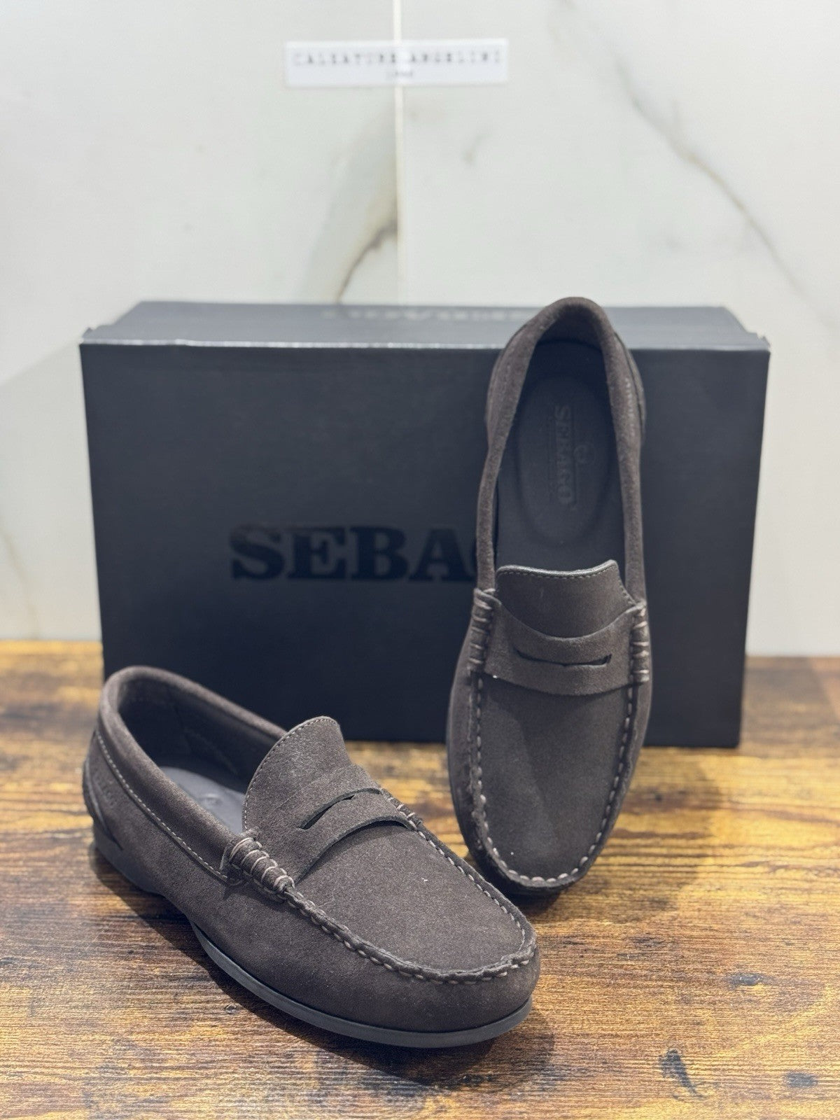 Sebago Mocassino Byron Suede Casual Sebago Uomo 39.5
