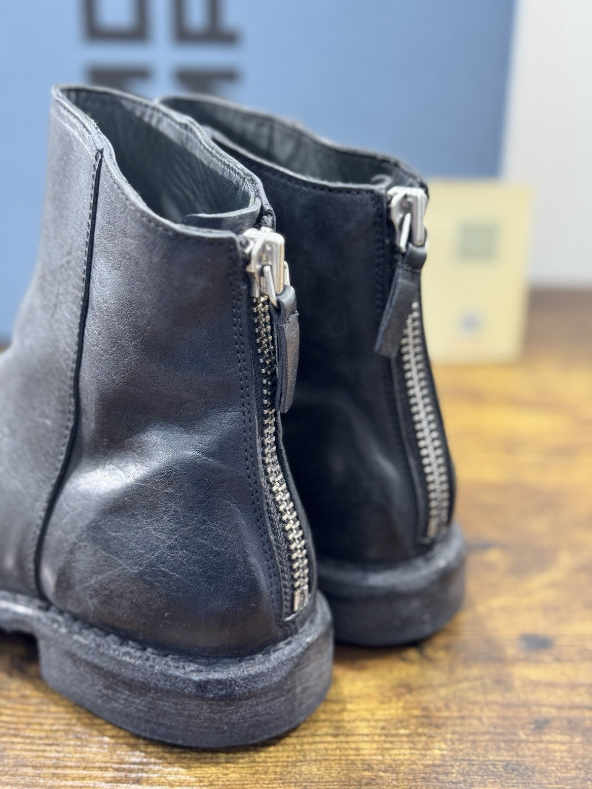 Moma Chelsea Boot Nero   Fatto A Mano In Italia Luxury Moma Boot Donna 36.5