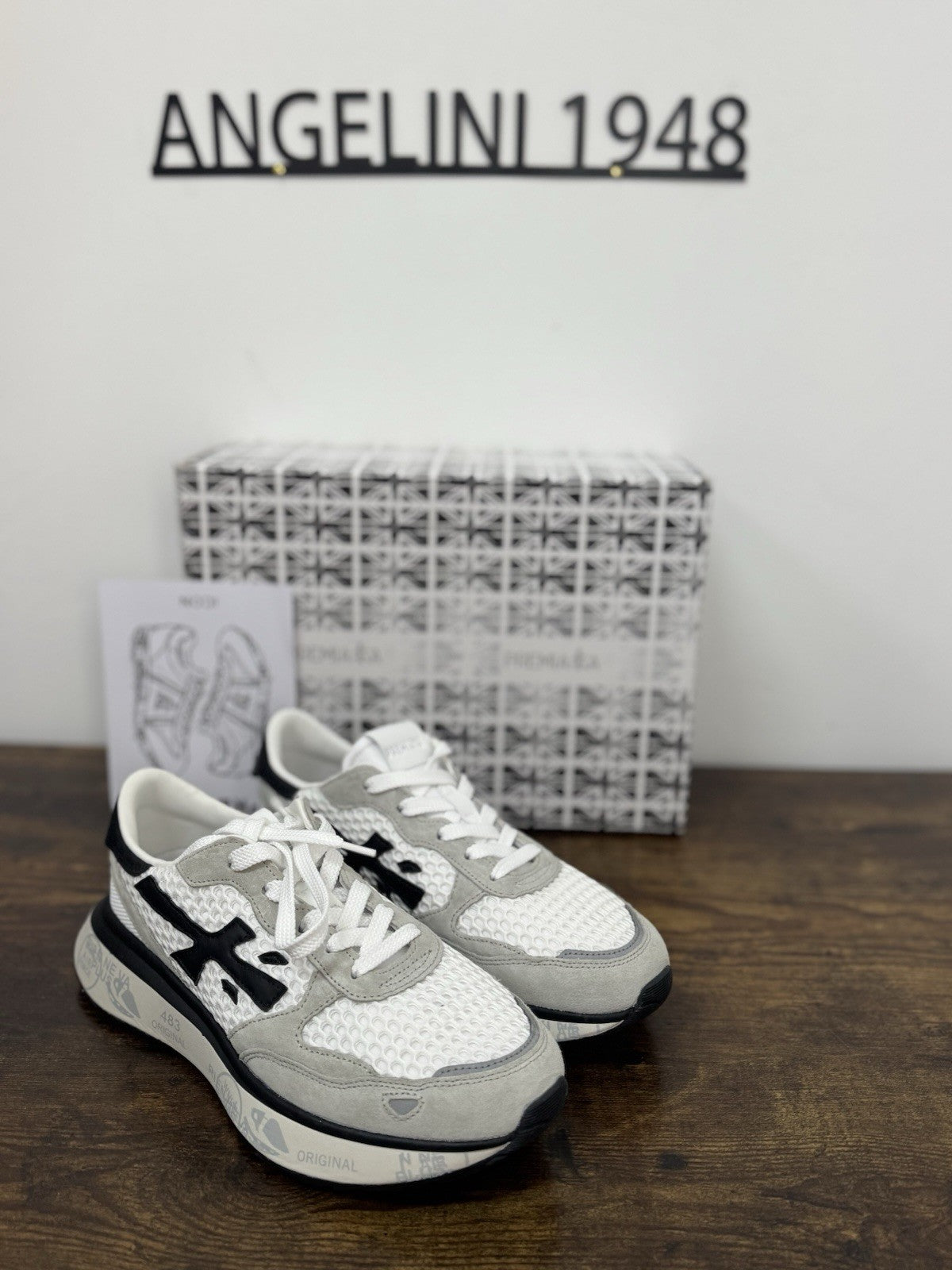 Premiata Lauryn Sneaker Bianca Grey  Casual Premiata Donna 39