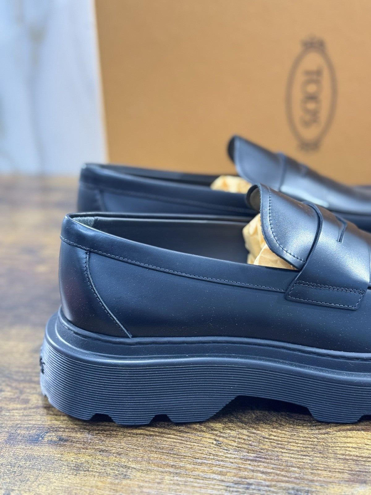 Tod’s Mocassino Pelle Nero Commando Extra Light Luxury Tod’s Uomo 41