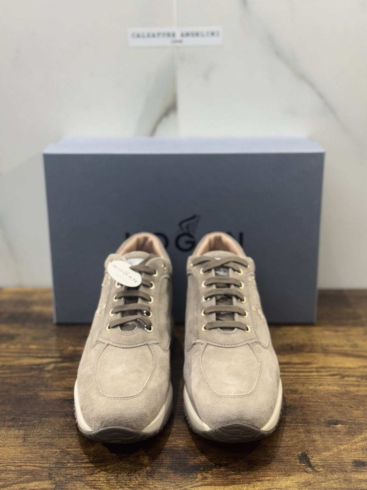 Hogan Interactive Suede Palude Micro Borchie  Casual Hogan Donna 39