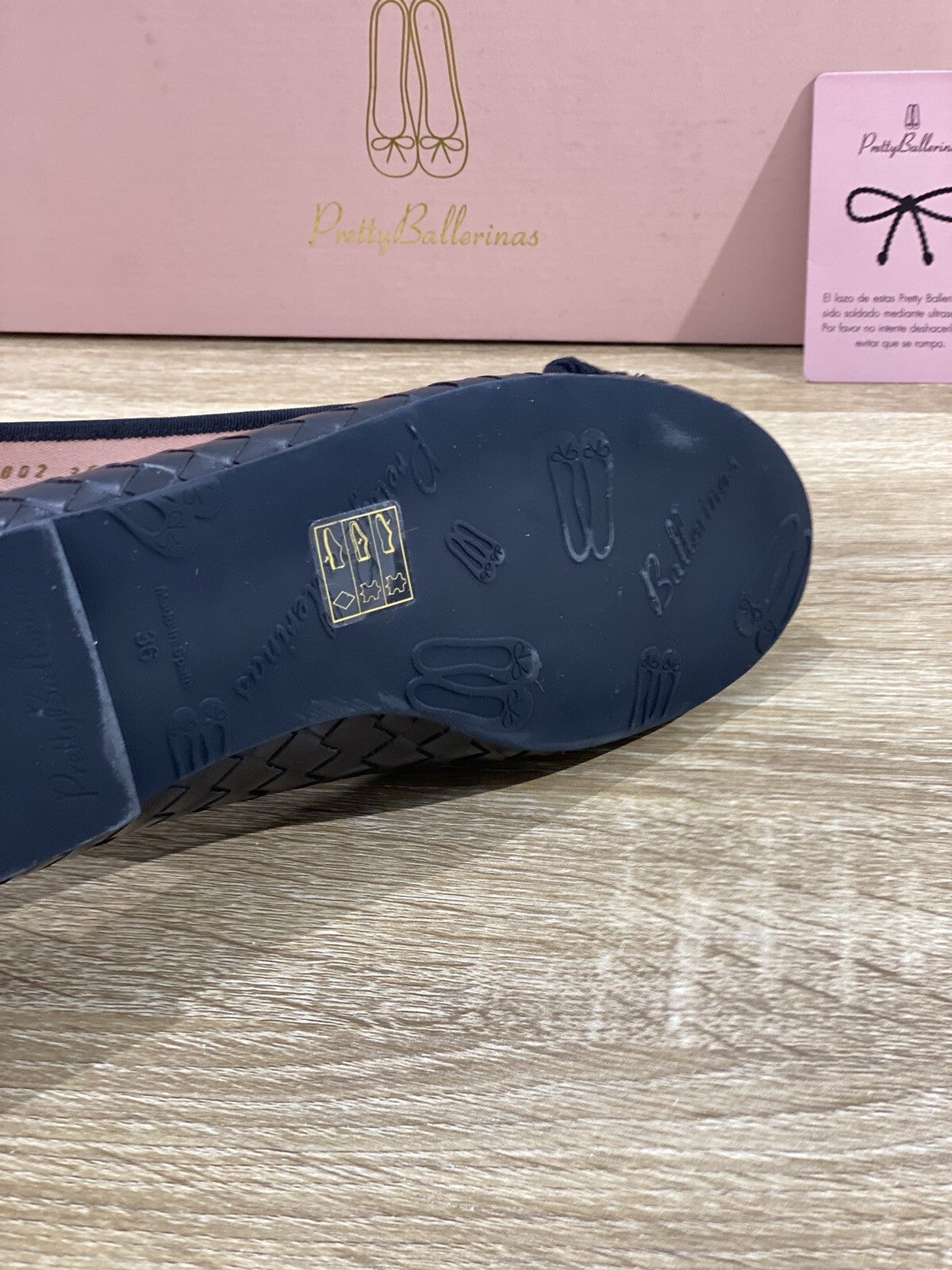 Pretty Ballerinas Scarpa Donna Rosario Pelle Nero Ballerina Donna 36