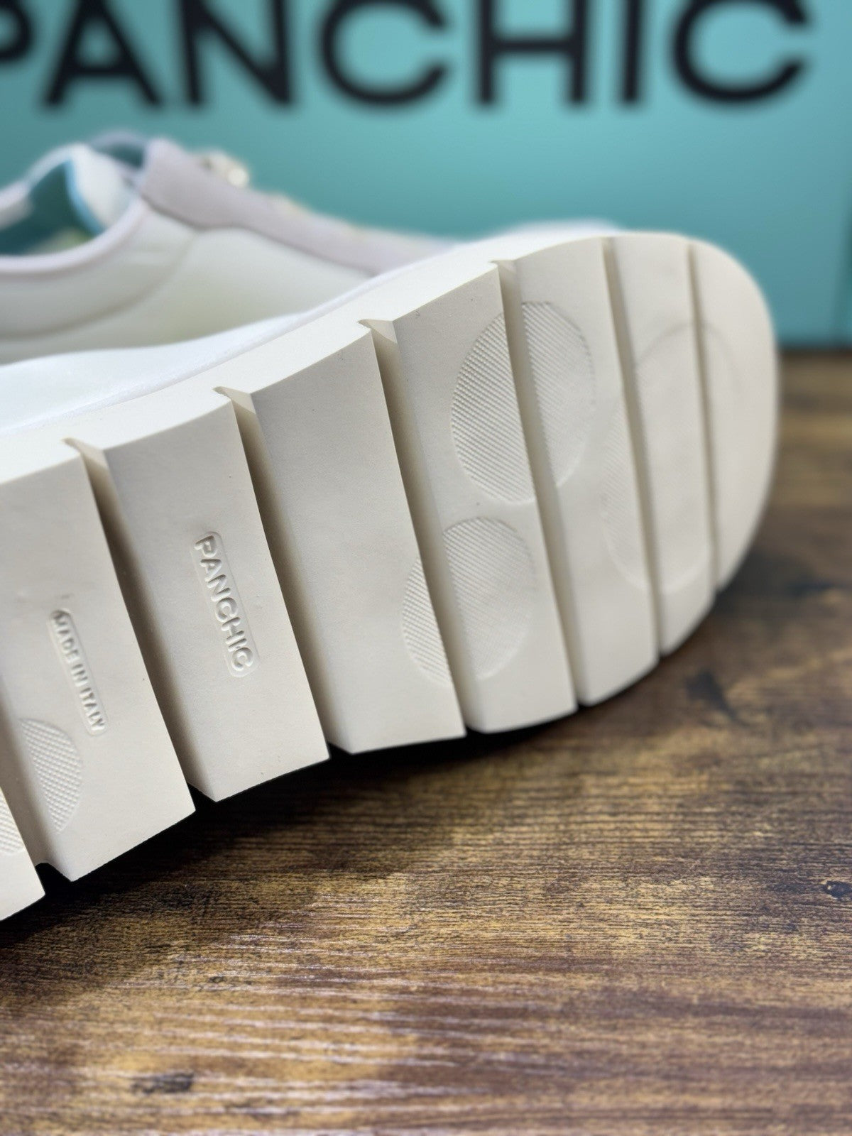 Panchic Slip On Scarpa Suede Nylon Beige  Casual Uomo 45