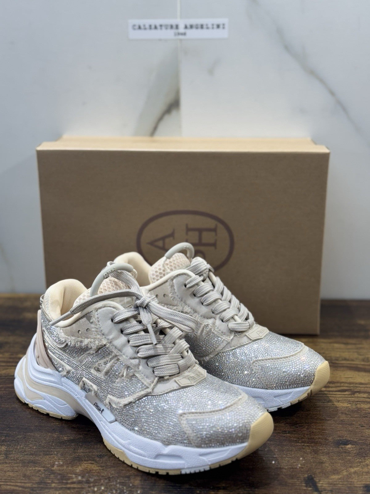 Ash Race  Sneaker Strass  Casual Ash Scarpa Donna 36
