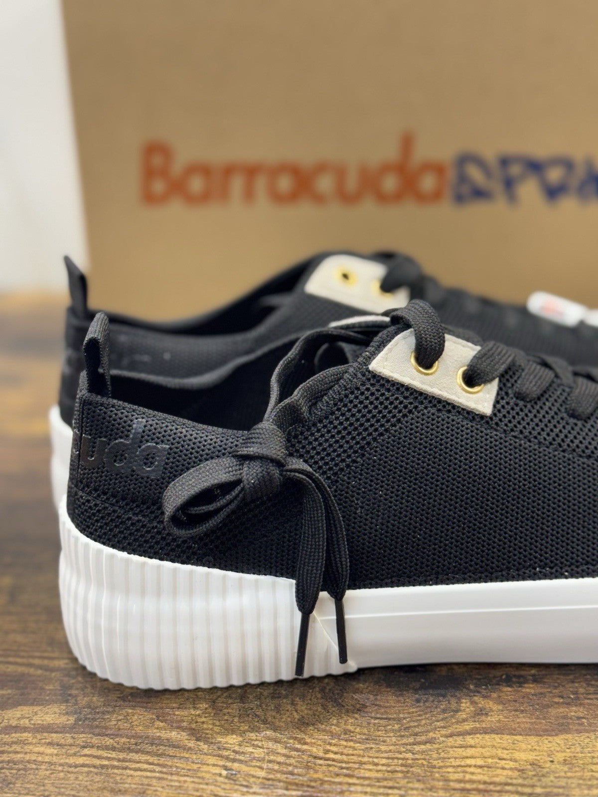Barracuda Sneaker Sprint In Tela Nero    Casual Uomo 44