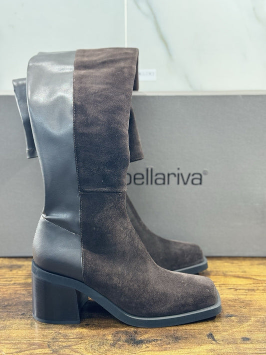 Laura Bellariva Stivale Donna Suede Marrone  Casual Boot 41